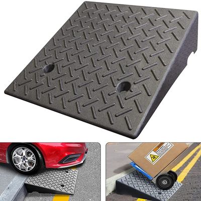 Threshold Ramp, Wheelchair RampsDoor RampCurb Ramp Non Slip Threshold Ramp, Black Suitable For Transition Threshold, Step, Doorways, Supermarket Entry And Garage (Size : 50 * 50 * 12cm)
