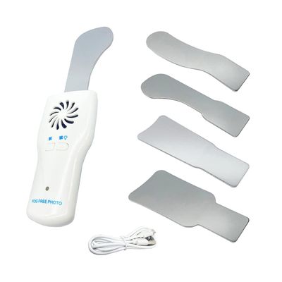 Dental Defogging Mirror with 5 LED lights Tooth Imaging Reflector Obervation Mirror Dentist Tool