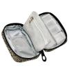 Moyyo Original Leopard Print Weekly Pill Organiser 7 Day Pill Box with Bag, Multiple Pockets Travel Pill Boxes Portable Daily Medication Organizer Dosette Box for Vitamin Supplement view 2
