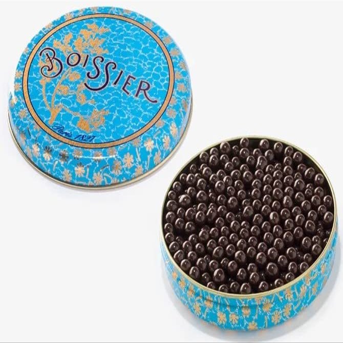 Maison Boissier Matre Confiseur - Perles de Chocolat/Chocolate Pearls - 280gr Metal box