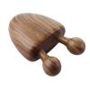 1Pc Natural Sandalwood Scraping Facial Massage Comb Eye Neck Small Snail Comb Relaxing Stick Wooden Massager,Wood view 2