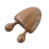 1Pc Natural Sandalwood Scraping Facial Massage Comb Eye Neck Small Snail Comb Relaxing Stick Wooden Massager,Wood view 4