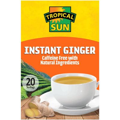 2 x Tropical Sun Instant Ginger Tea 6 x 140g