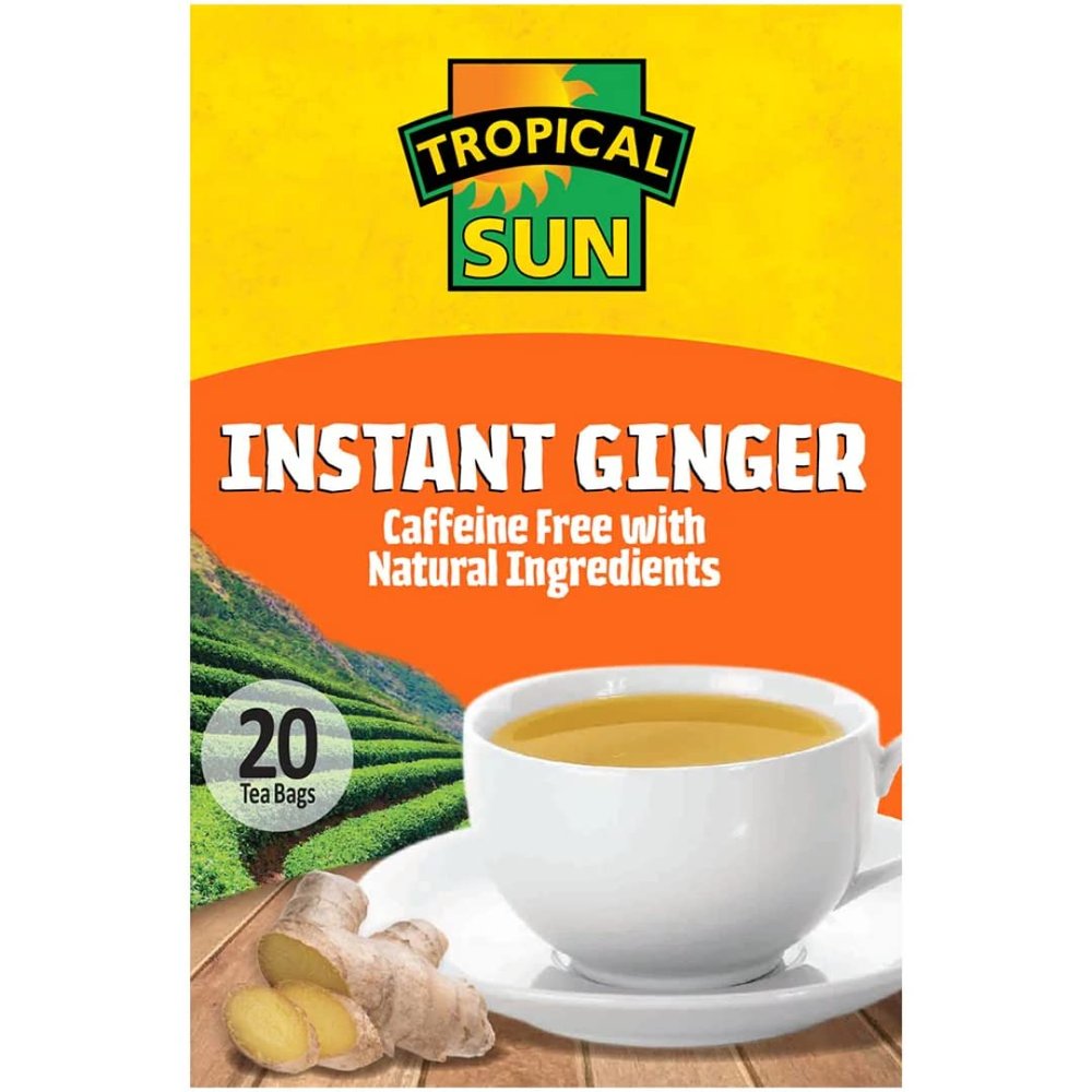 2 x Tropical Sun Instant Ginger Tea 6 x 140g