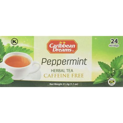 2 x Caribbean Dreams Peppermint Tea 6 x 24s