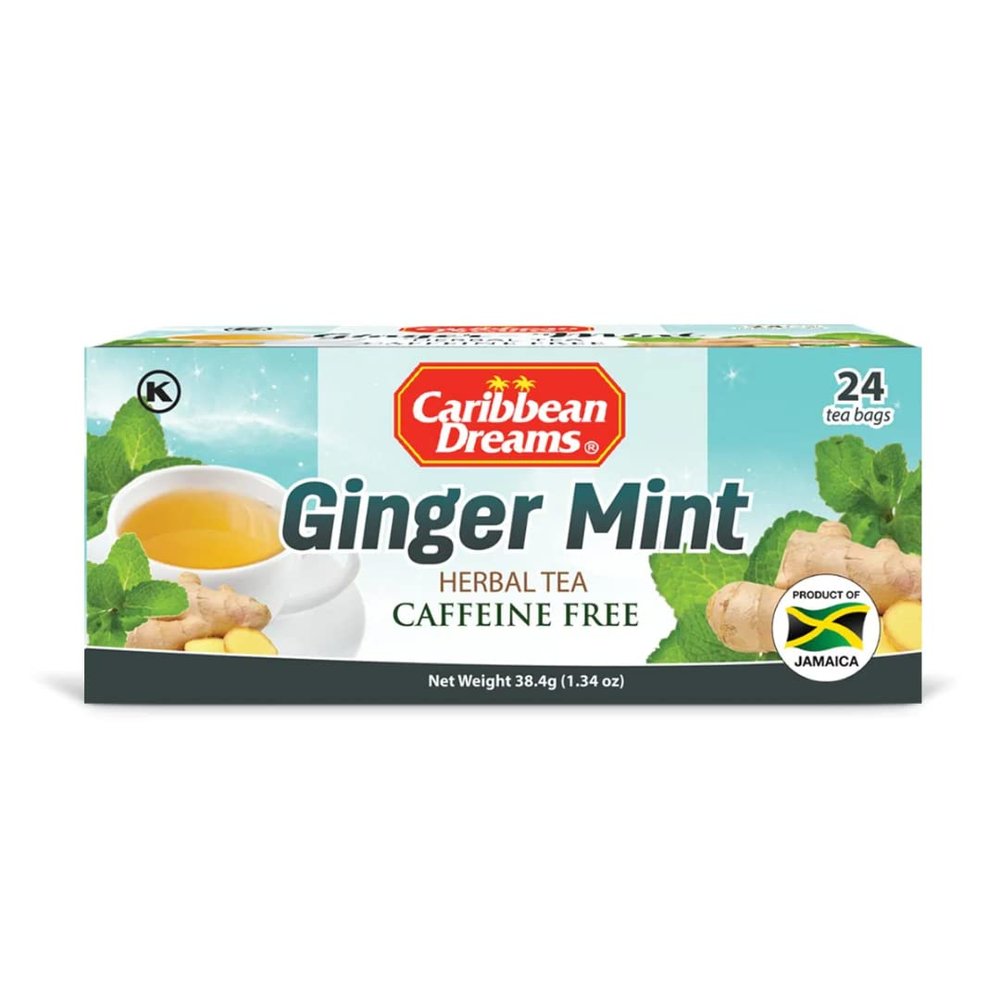 2 x Caribbean Dreams Green Tea & Mint 6 x 20s