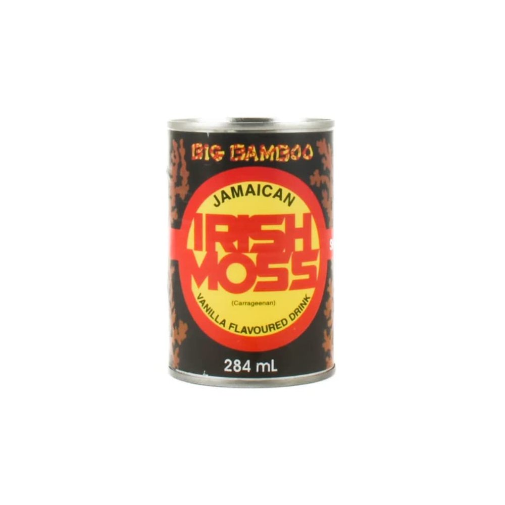 Big Bamboo Irish Moss Original Drink 284ml (Case of 24) | Authentic Caribbean Sea Moss Beverage | Nutrient-Rich Ready-to-Drink Smoothie