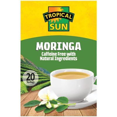 2 x Tropical Sun Moringa Tea 6 x 30g