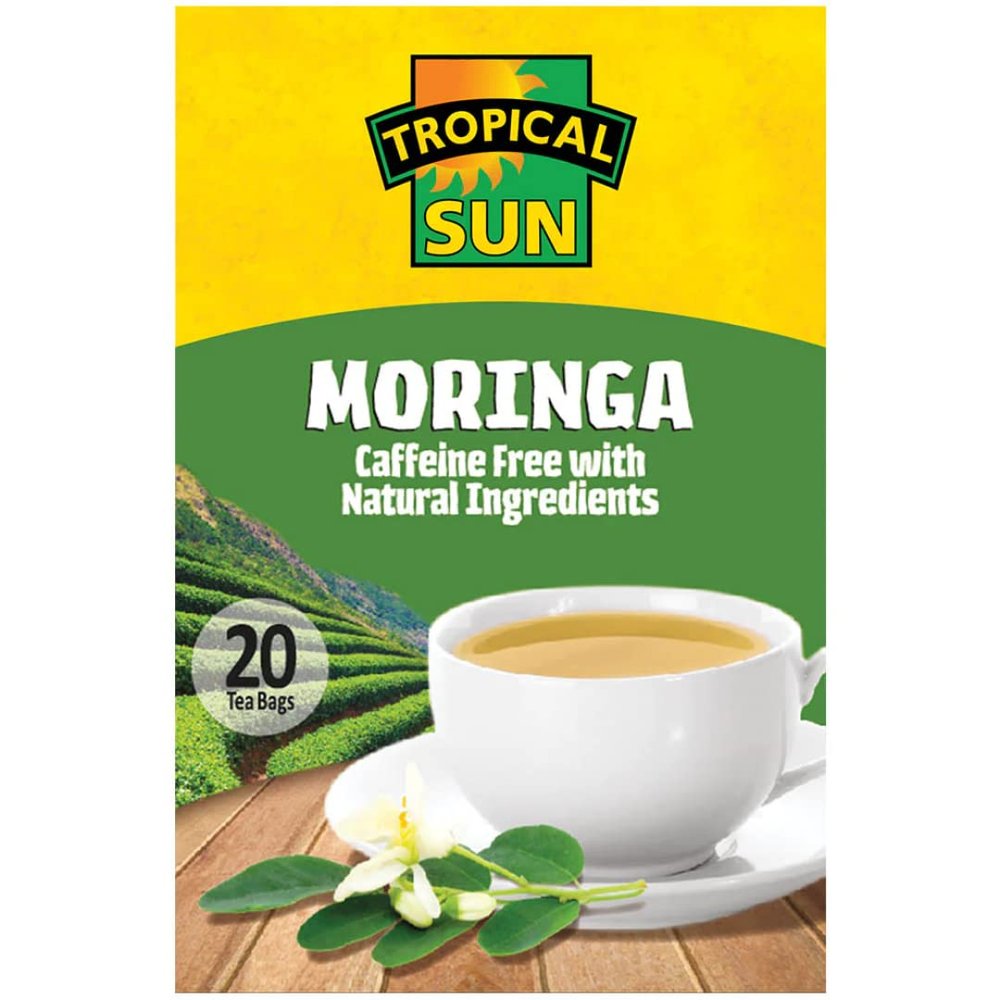 2 x Tropical Sun Moringa Tea 6 x 30g