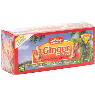 Caribbean Dreams Ginger Tea 6 x 24s