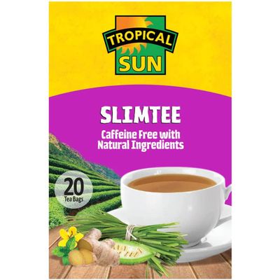 2 x Tropical Sun Slimtee Tea 6 x 30g