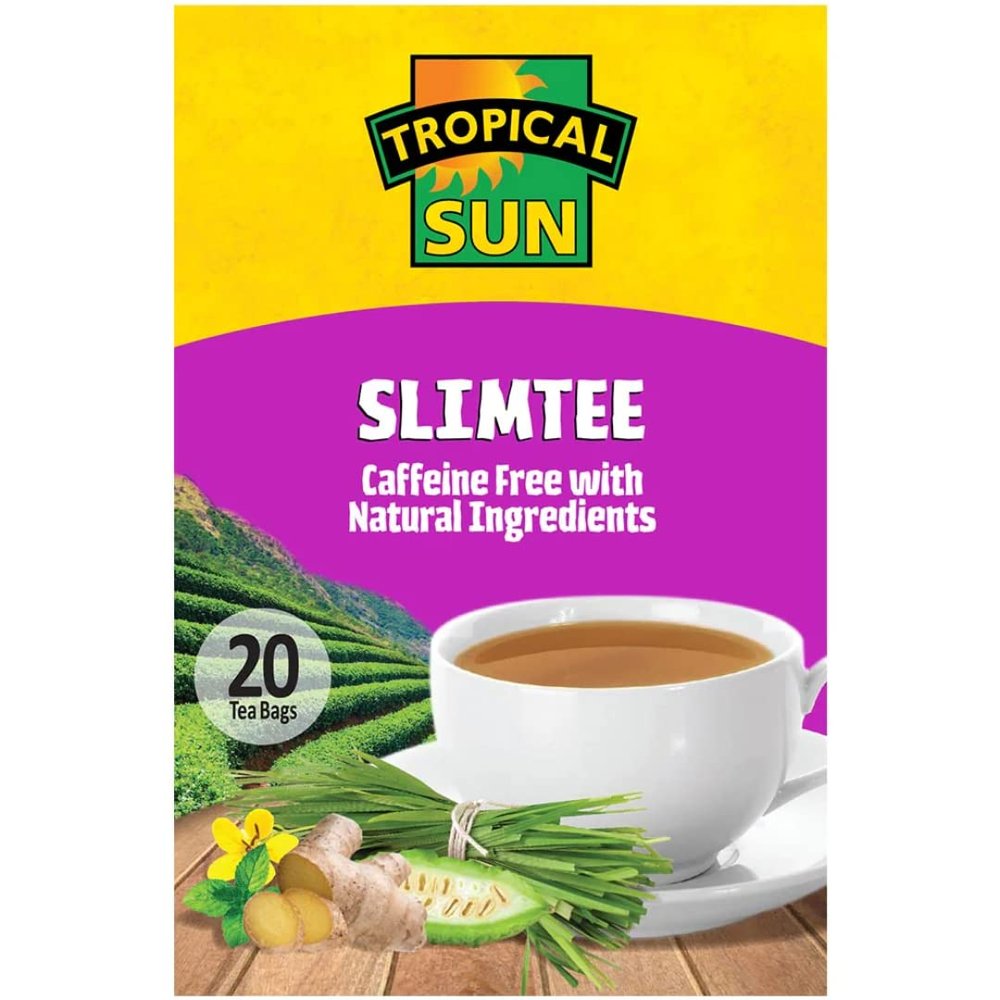 2 x Tropical Sun Slimtee Tea 6 x 30g