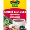 2 x Tropical Sun Sorrel Ginger Tea 6 x 40g view 1