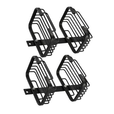 CIYODO Rack Kitchen Sink Drain Rack Double Soap Holder Sponge Drain Wall Mount Sponge for Bathroom