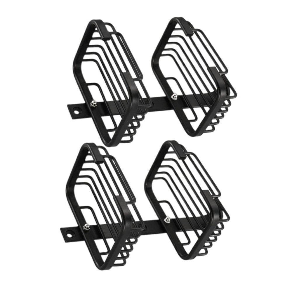 CIYODO Rack Kitchen Sink Drain Rack Double Soap Holder Sponge Drain Wall Mount Sponge for Bathroom