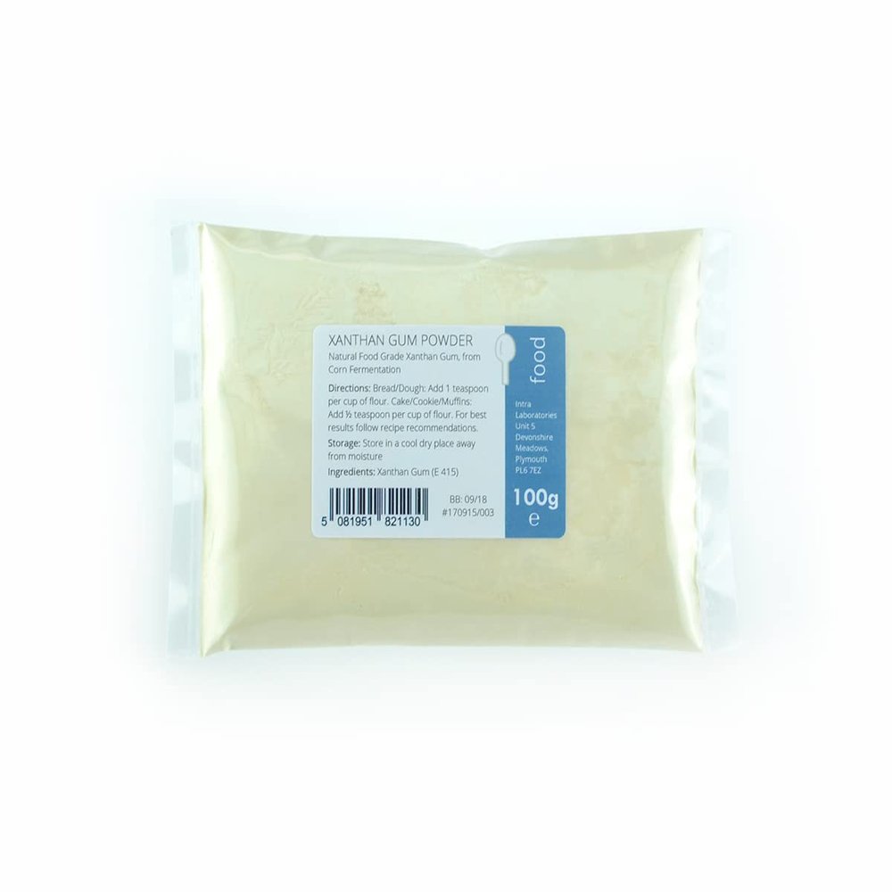 Intralabs Xanthan Gum 100g - Premium Food Grade Powder