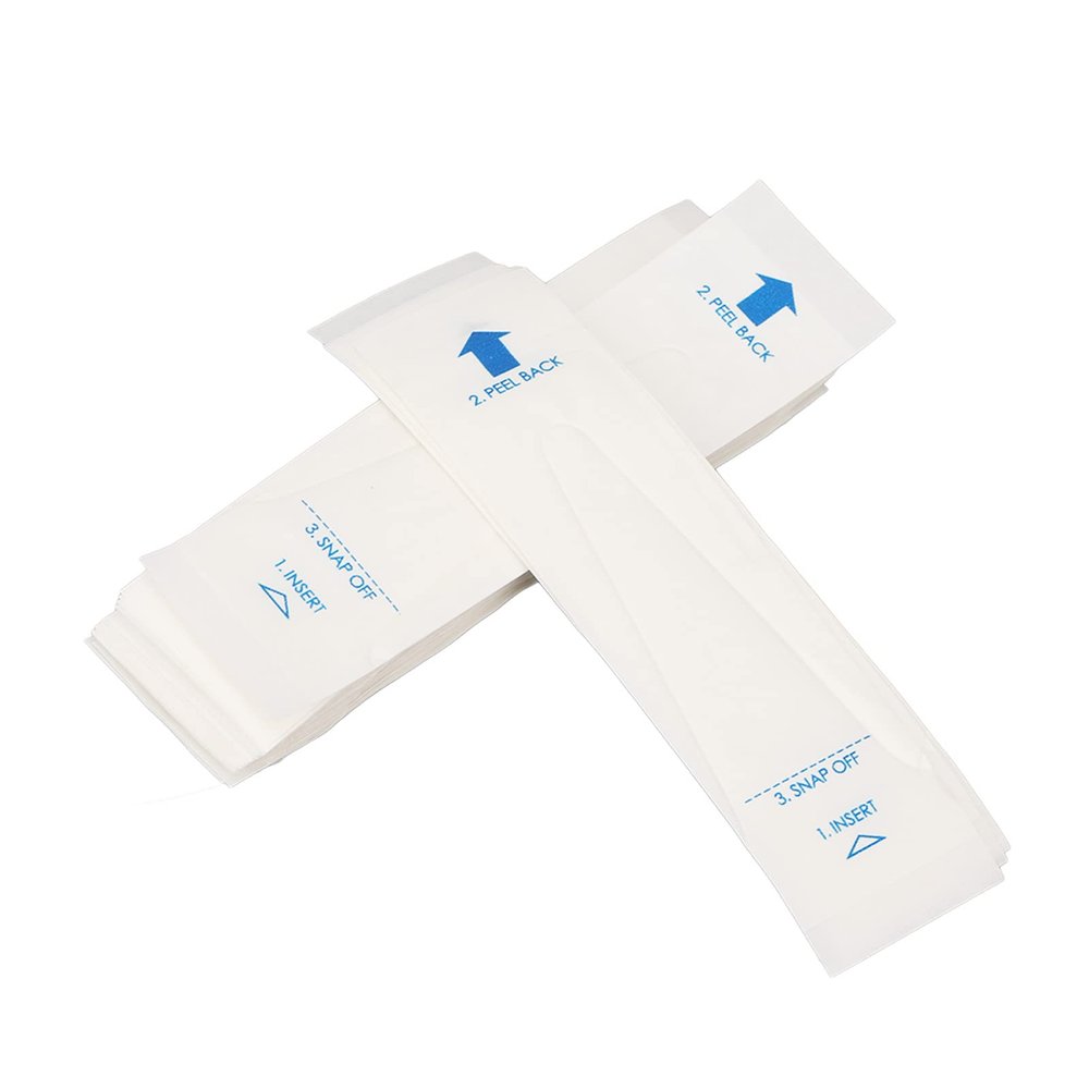 Thermometer Covers,ANGGREK 100pcs Digital Thermometer Covers Hygienic Universal Single Use Thermometers Probe Sleeves for Families Kindergartens