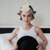 Felt Sauna Hat Dry Hair Cap Anti Heat Bath Hat Cone Shaped Hat Steam Sauna Accessories for Women Men view 3
