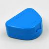 vepoty Denture Storage Container 2pcs Portable Denture Storage Case with Vent Holes Orthodontic Mouth Guard Denture Case view 4