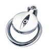 Men's Chastity Metal Chastity Lock Stainless Steel Chastity Device Lock Male Round Ring Lock Device Chastity Cage -40mm view 1