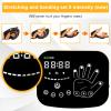 CommSin Rehabilitation Robot Gloves Upgrade Hemiplegia Hand Stroke Recovery Equipment, Finger Exerciser & Hand Strengthener Physical Therapy for Hand Dysfunction Patient view 3