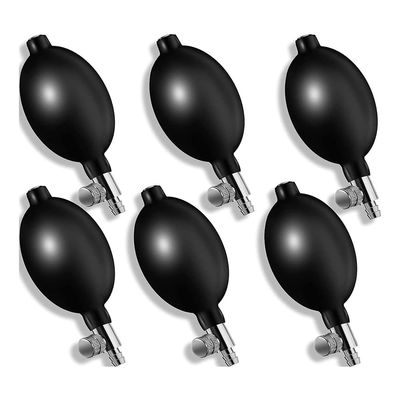 6 Pieces Blood Pressure Bulb Adjustable Hand Squeeze Pump Manual Sphygmomanometer Bulb