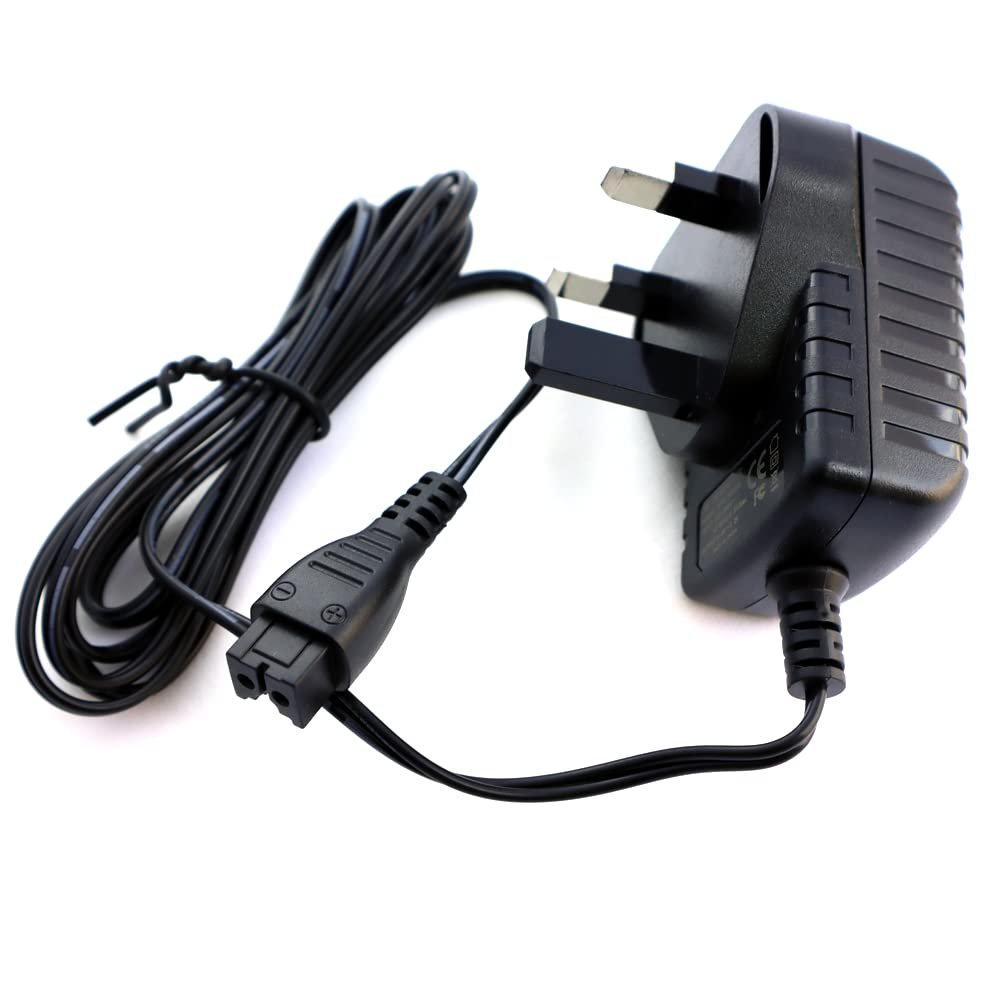5.4V AC Adapter Charger Power Supply Cord Compatible with Panasonic Razor Shaver ES-LV ES-LA Series ESLV65,ESLV95,ESLV97ES-LA63,ES-LA93 Replacement for RE7-32,RE7-51,RE7-59,RE7-68,UK Plug