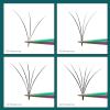 8Pcs Lash Tweezers for Eyelash Extensions Precision Eyelashes Tweezers Eyelash Applicator Tool DIY Lash Tweezers Curved Eyelash Tweezers for Professional and Beginners view 4