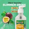 Aromhuset Maracuja Sparkling Water Flavouring Drops 200ml - With Pump Bottle - Makes 100 Litres with 1-500 - Zero Sugar & No Calories - Just Add 2 Pumps to 1 Litre Sparkling Water view 4