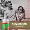 Vit Direct - Apple Cider Vinegar Capsules - 60 Capsules - 400mg - with Turmeric, Ginger & Pepper - Daily Supplement - One Month Supply - Easy to Take - Ideal for Gut Health & Digestion view 3