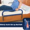 PEAMAN Adjustable Bed Rails, Assist Safety Handle Bedside Grab Bar Handicap Bed Railings Cane Home Medical Care for Elderly Adults view 3