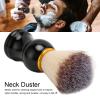 Barber Neck Duster Brush, Plastic Handle Soft Hair Cutting Cleaning Brush Comfortable Grip Portable Ergonomic Handle for Salon view 3