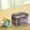 Denture Case - Denture Cleaning Case,Denture Cup Holder Case Travel Leak Proof with Lid Waterproof, Denture Retainer Bath Box Storage Soaking Case Modgal view 2