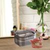 Denture Case - Denture Cleaning Case,Denture Cup Holder Case Travel Leak Proof with Lid Waterproof, Denture Retainer Bath Box Storage Soaking Case Modgal view 3