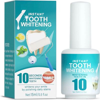 Tooth Paint,Instant Teeth Whitening Paint,Power Teeth Whitening Gel,Gentle Teeth Gel,Tooth Polish Uptight White for Sensitive Teeth, Safe & Effective for Women and Men (1 Pcs)