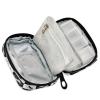 Weekly Portable Zipper Pill Case Bag 7 Days Pill Container Medicine and Supplement Holder Vitamin Organizer Travel Pill Box Dog Bone Pattern French view 2