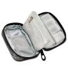 Weekly Portable Zipper Pill Case Bag 7 Days Pill Container Medicine and Supplement Holder Vitamin Organizer Travel Pill Box Four Primal Elements Water Fire Air view 2