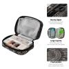 Weekly Portable Zipper Pill Case Bag 7 Days Pill Container Medicine and Supplement Holder Vitamin Organizer Travel Pill Box Four Primal Elements Water Fire Air view 4