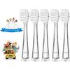 5Pcs Children's Replacement Toothbrush Heads Compatible with SEAGO SG-513/SG-977/SG-2139/SG-EK6, Teeteck Kids Electric Toothbrushes(3 Years+) view 1
