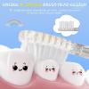 5Pcs Children's Replacement Toothbrush Heads Compatible with SEAGO SG-513/SG-977/SG-2139/SG-EK6, Teeteck Kids Electric Toothbrushes(3 Years+) view 3