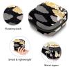 Sanitary Napkin Storage Bag, Period Kit Bag for School, Menstrual Cup Pouch, Sanitary Napkin Pads Organiser Bag, Flying Cranes and Orchids view 2