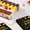 40pcs Happy Birthday Napkins - Black & Gold Foil Party Napkins for Women & Men view 4