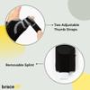 BraceUP Quick Wrap Wrist and Thumb Brace - Wrist Brace with Thumb Support for Thumb Spica Splint, Left and Right-hand wrist brace, Dequervains Tendonitis Wrist Brace with Thumb Stabilizer (Left Hand) view 4