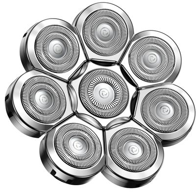 Lovcoyo Shaver Heads, 8D Blade Heads, Universal Replacement Blade Shaver for Men, Silver, 56.0 grams