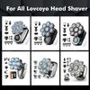 Lovcoyo Shaver Heads, 8D Blade Heads, Universal Replacement Blade Shaver for Men, Silver, 56.0 grams view 2