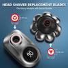 Lovcoyo Shaver Heads, 8D Blade Heads, Universal Replacement Blade Shaver for Men, Silver, 56.0 grams view 4