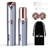 Gurelax Facial Hair Removal for Women - Electric Face Shaver, Upper Lip Hair Remover - Includes 2 x Replacement Head view 1