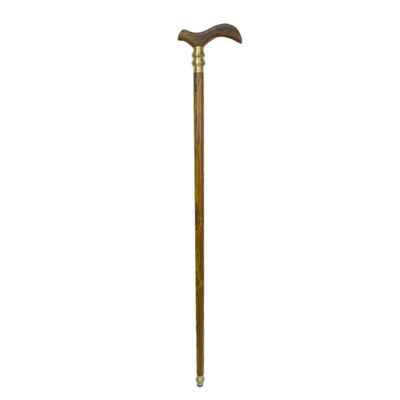 Walking Cane with 4-Prong Rubber Cane Footpad Lightweight & Sturdy Offset Walking Stick Mobility Aid for Elderly, Seniors & Handicap Made in China