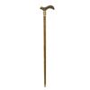 Walking Cane with 4-Prong Rubber Cane Footpad Lightweight & Sturdy Offset Walking Stick Mobility Aid for Elderly, Seniors & Handicap Made in China view 1