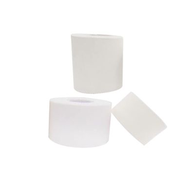 BIUDECO 3rolls Cotton Athletic Sports Tape for Wrist Elbow Protection Fitness Use White
